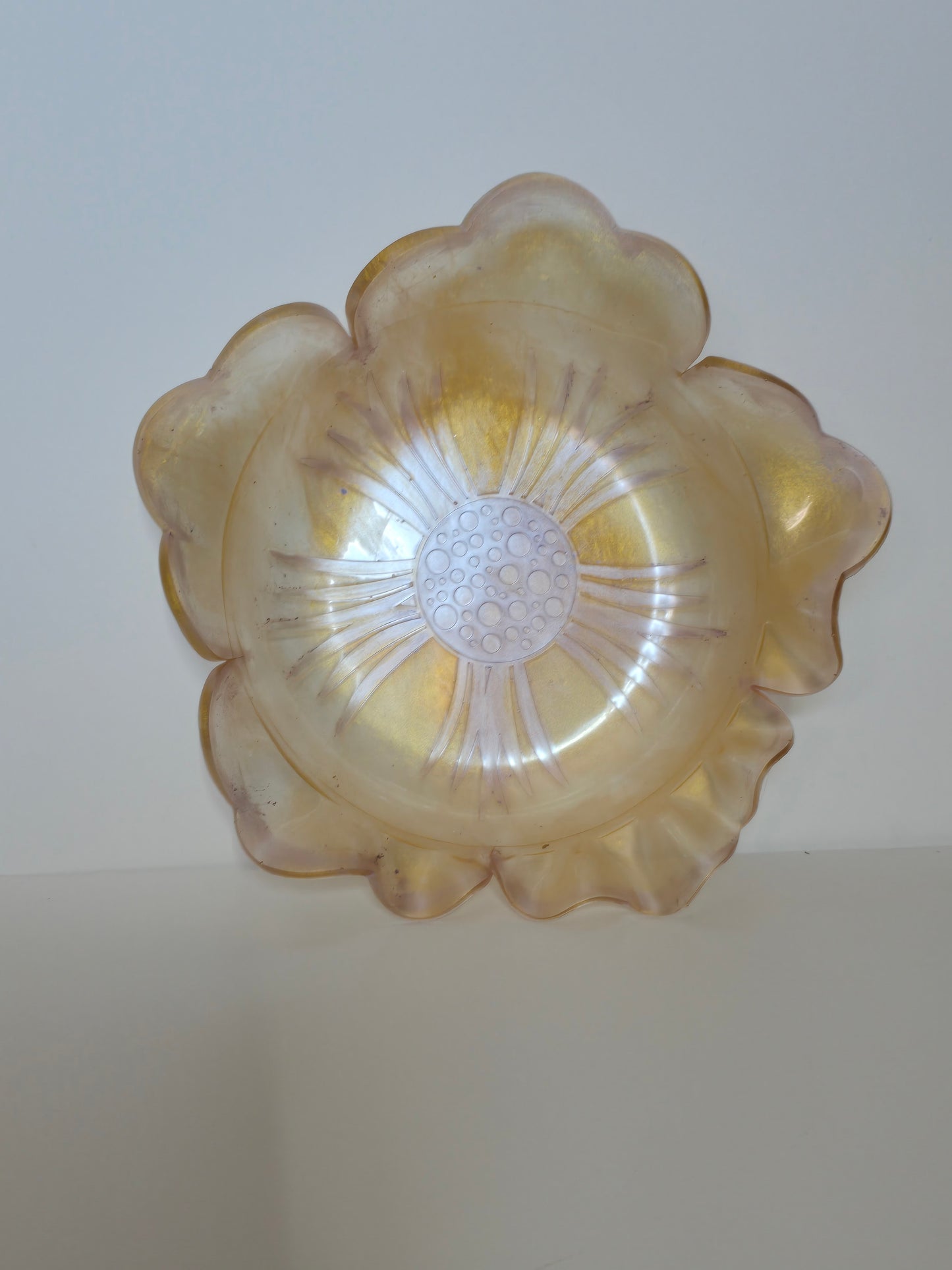 Unique Resin Bowl 3 By 12 Inches