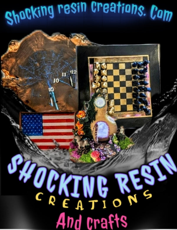 Shocking resin creations and crafts