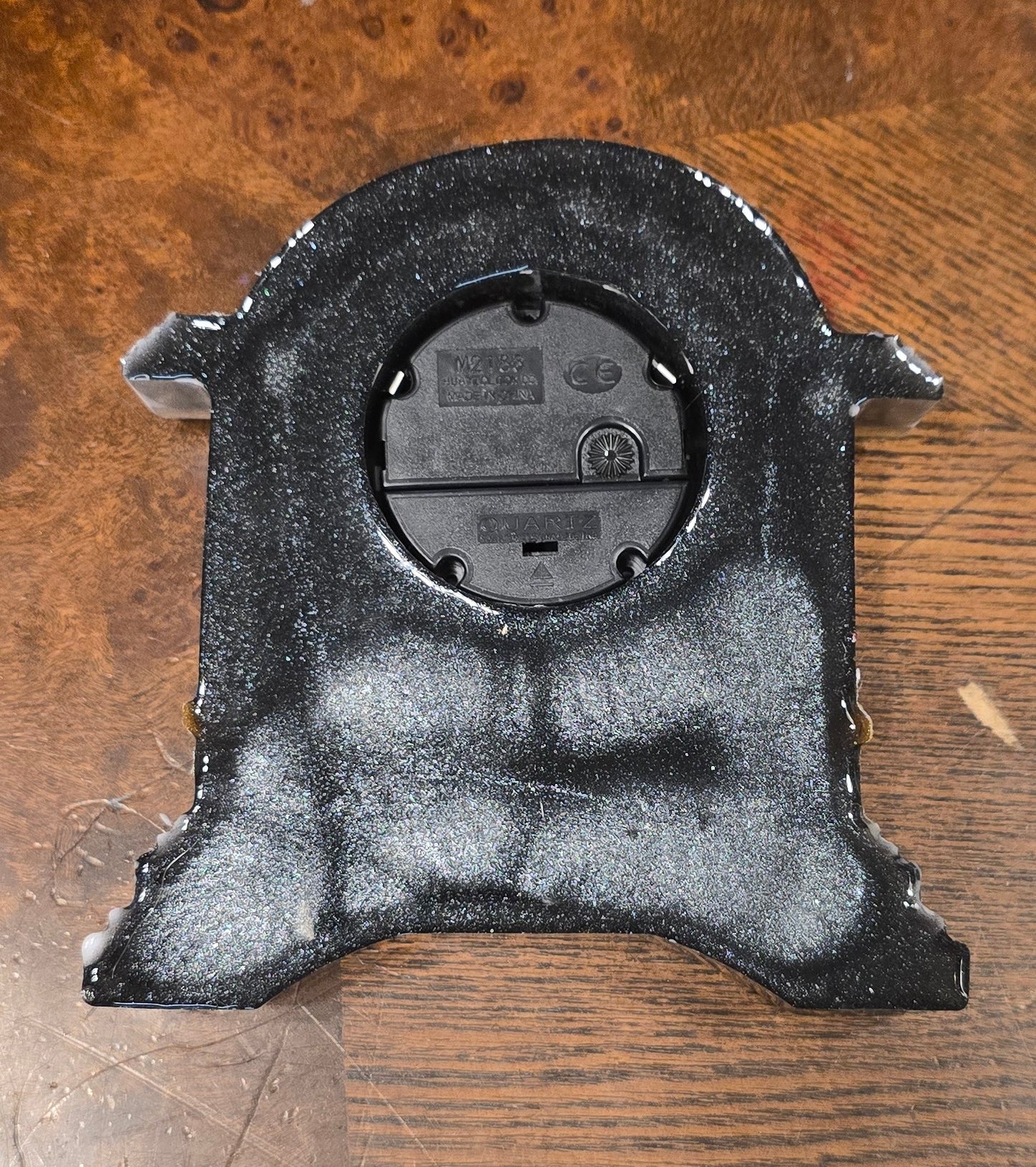 Handmade resin clock