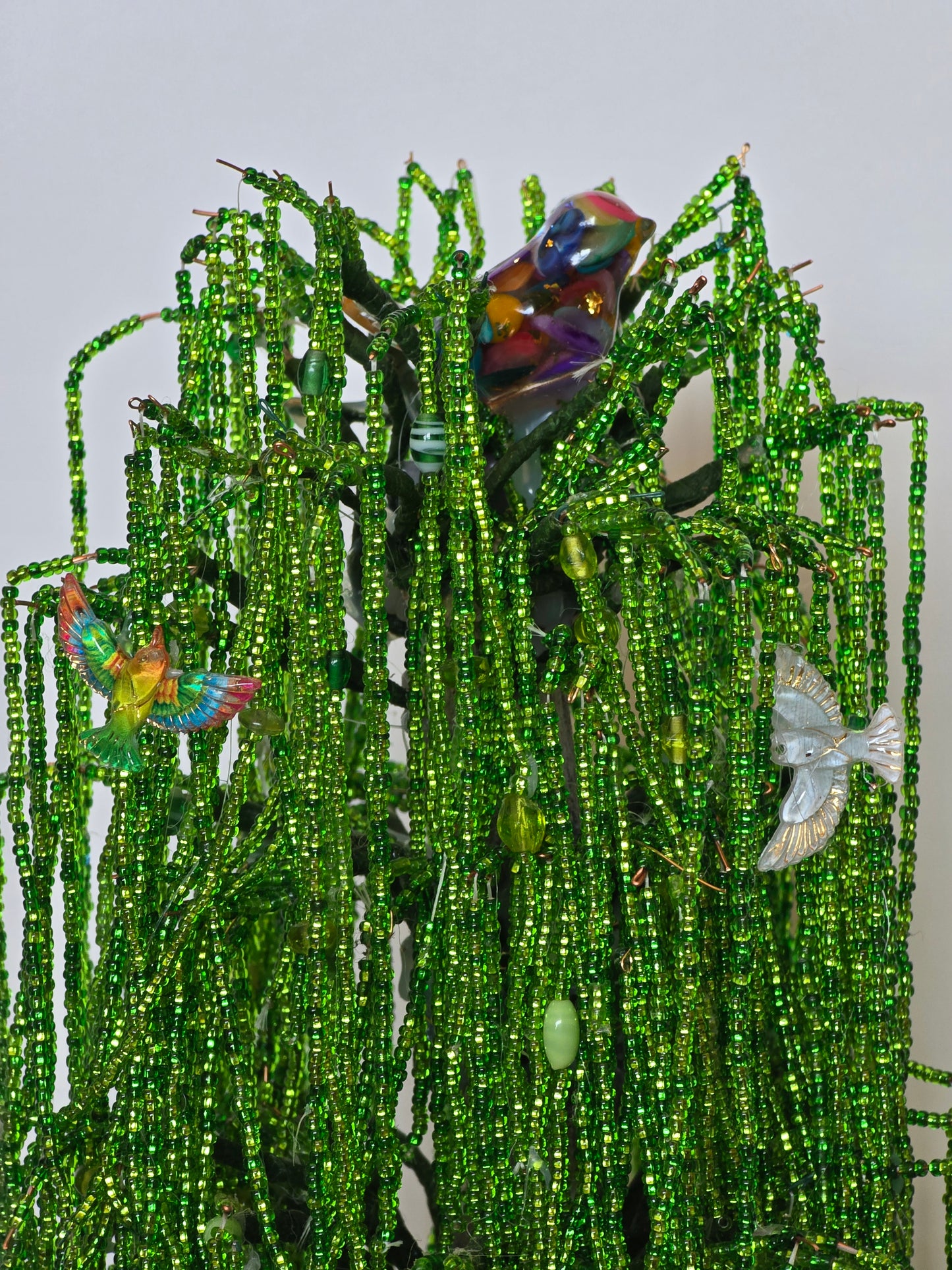 Decorated Beaded tree and Gord