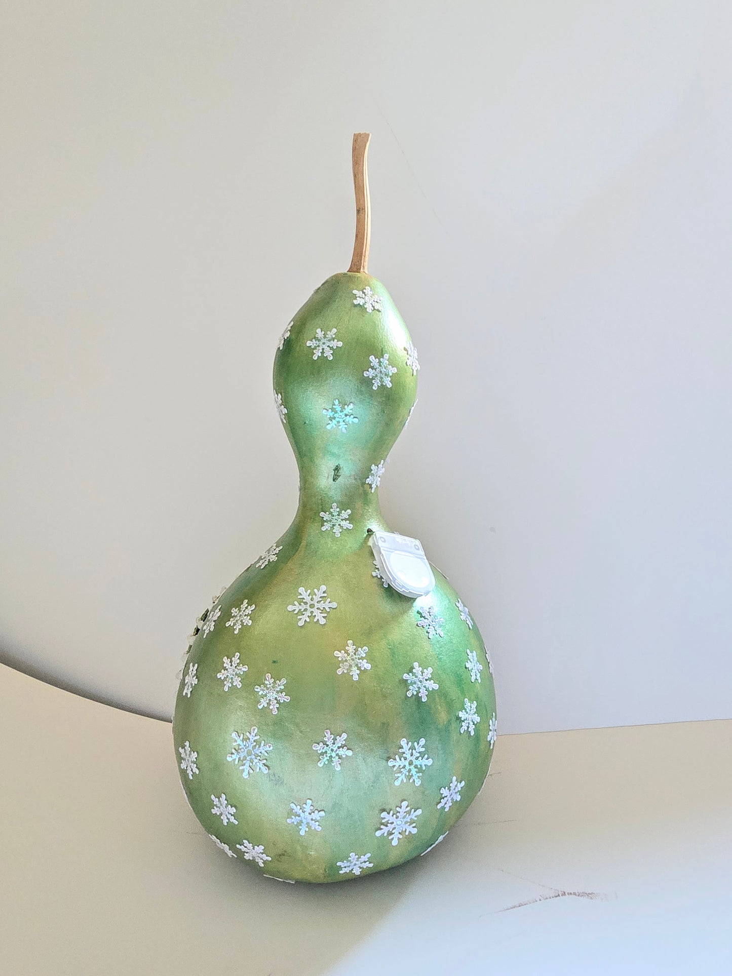 Nativity Christmas Decorated Gord 6 Inches Wide By 12 Inches Tall.