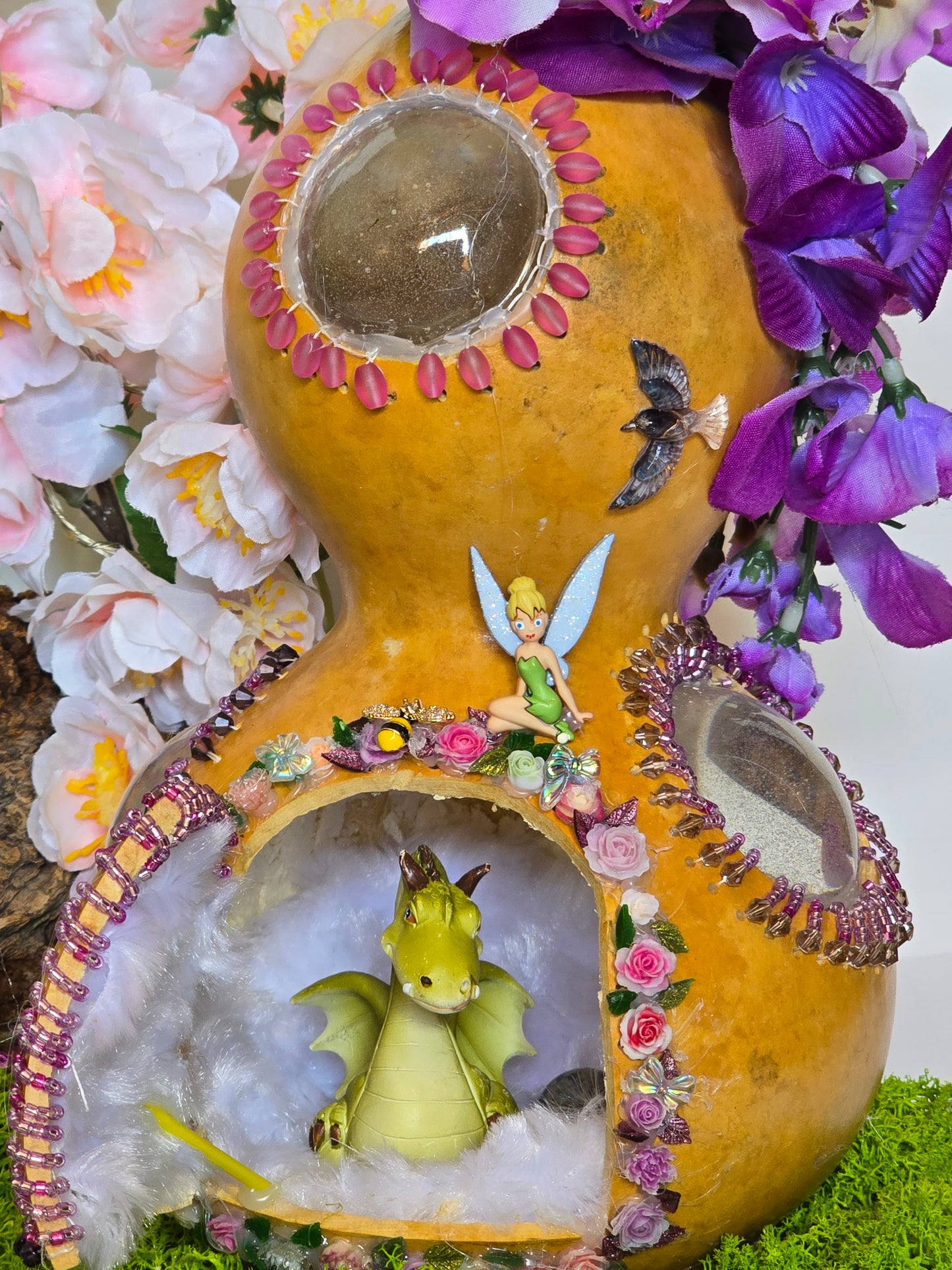 Decorated Beaded tree and Gord