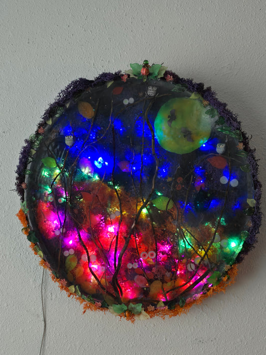 Fun Resin Glow In The Dark Halloween Wall Hanging Decor.