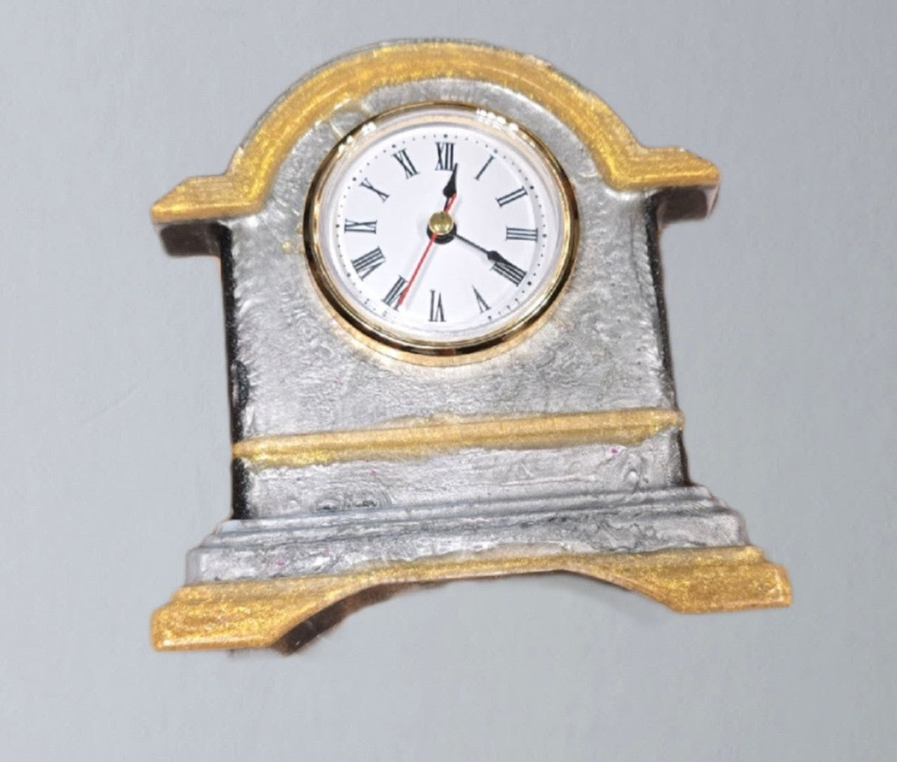 Handmade resin clock