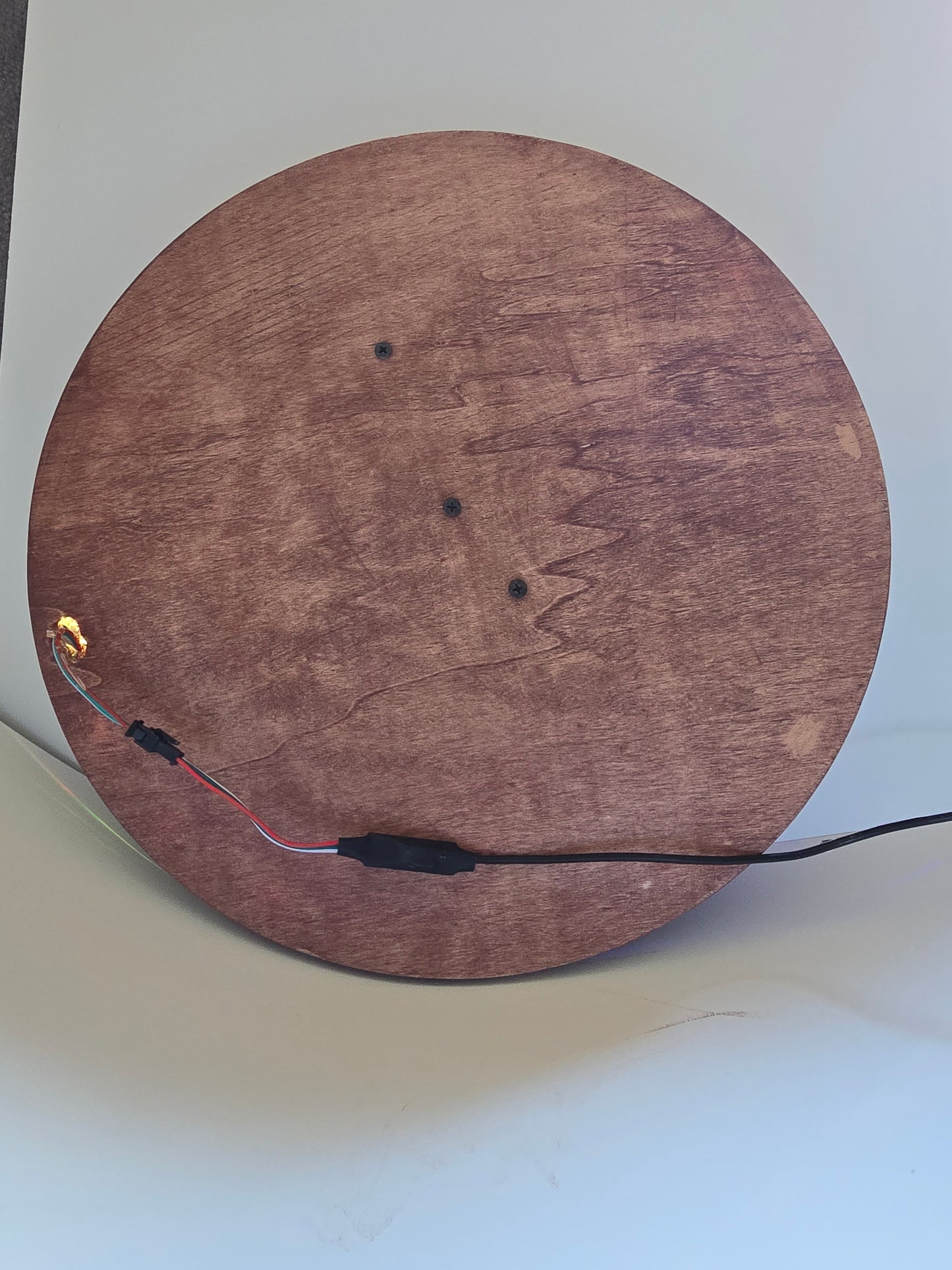 Wood, Shells, And Resin Wall Hanging Decor.  Lights Up And Has Remote.