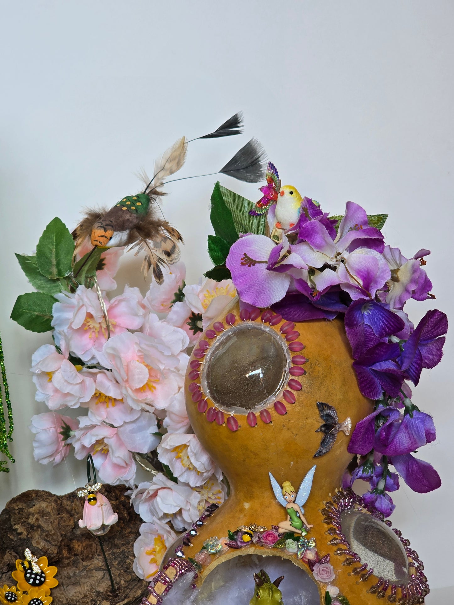 Decorated Beaded tree and Gord