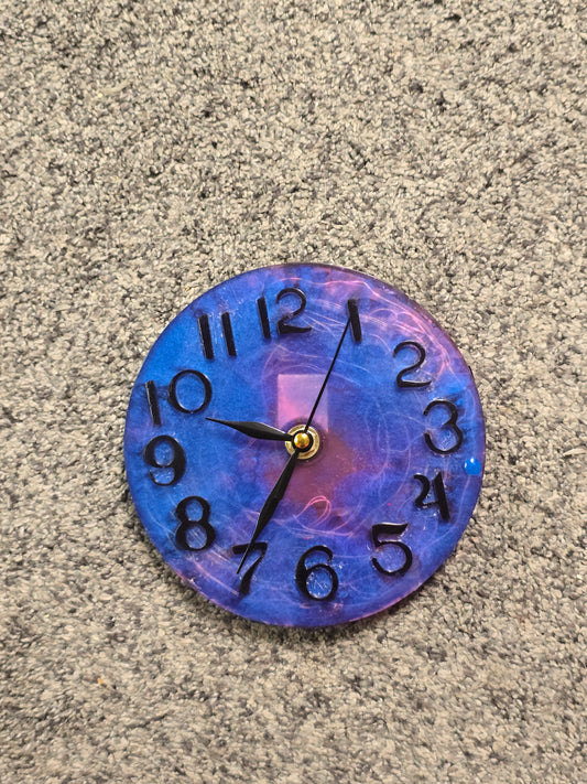 Light up Resin Clock