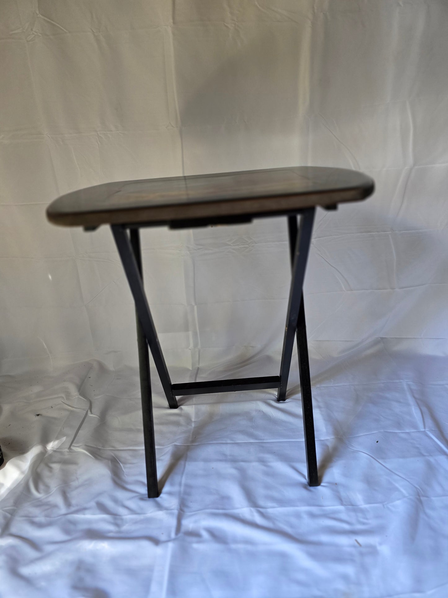 Decorated TV Tray.A Red Lichtenburg Tree In It And A Dragon Protecting its gold.